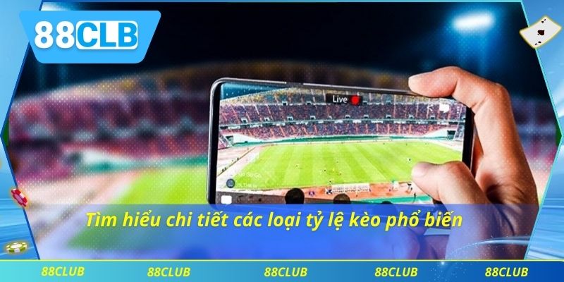 Tìm hiểu chi tiết các loại tỷ lệ kèo phổ biến